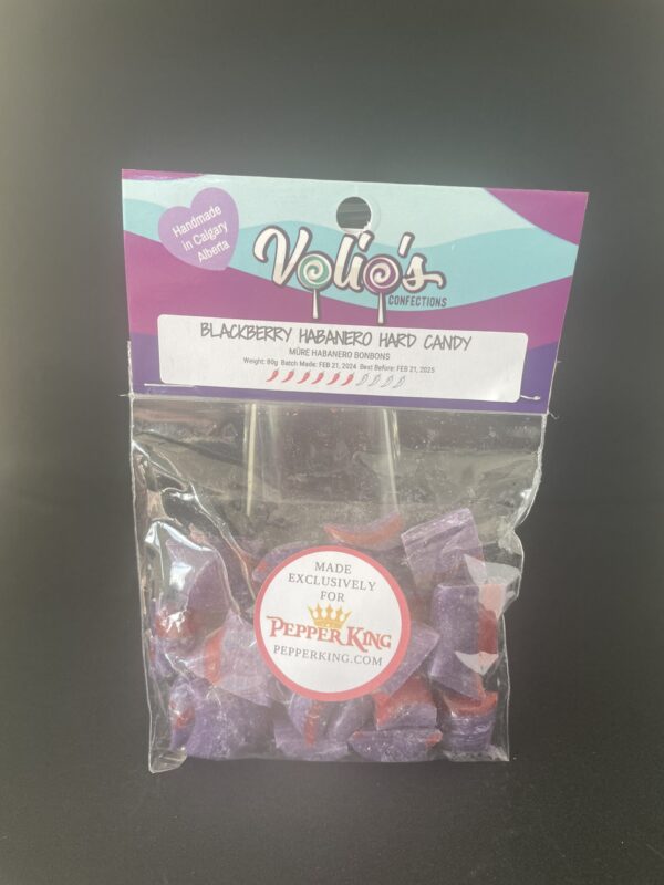 Blackberry Habanero Hard Candy