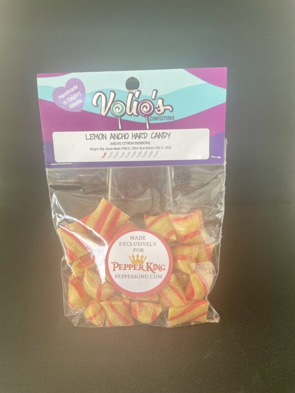 Lemon Ancho Hard Candy