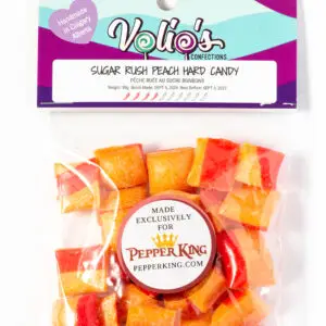 Sugar Rush Peach Hard Candy