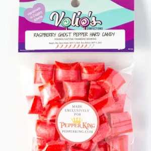 Raspberry Ghost Pepper Hard Candy